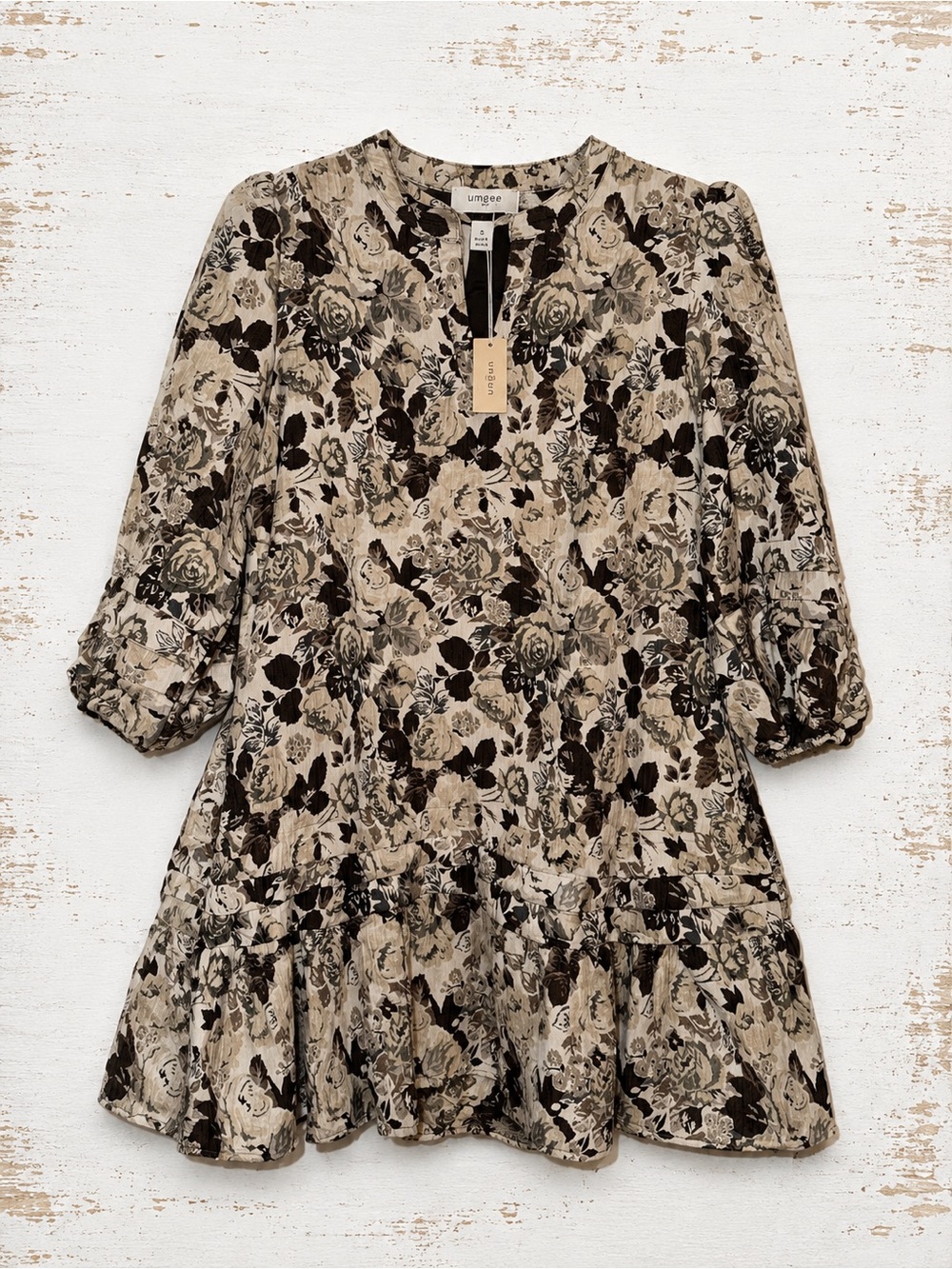 Lovelo Floral Boho Mini Dress - Tapestry - Boho - Cottagecore